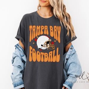 Tampa Bay Retro Football Comfort Colors Tee